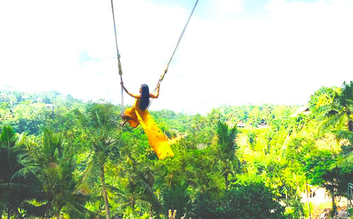 巴厘島烏布網(wǎng)紅秋千1