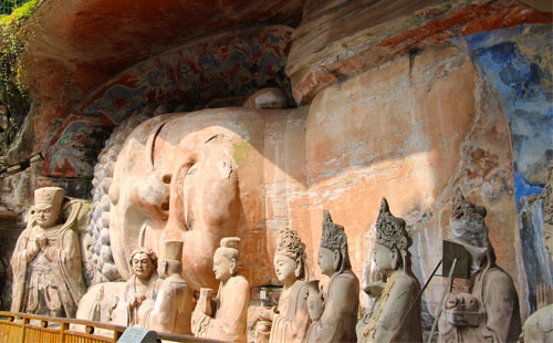 大足石刻臥佛 大足石刻臥佛