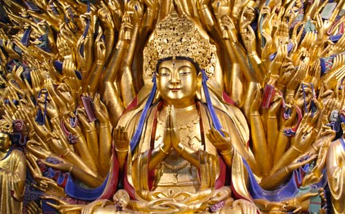 大足石刻千手觀音 大足石刻千手觀音