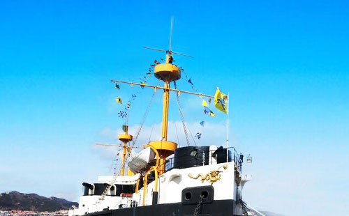 威海定遠艦景區(qū)